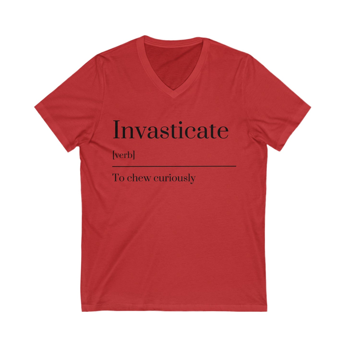 Invasticate Definition Tee, Cute Casual Shirt, Vocabulary Lover Gift, Literary Humor Top, Unique Educational Apparel