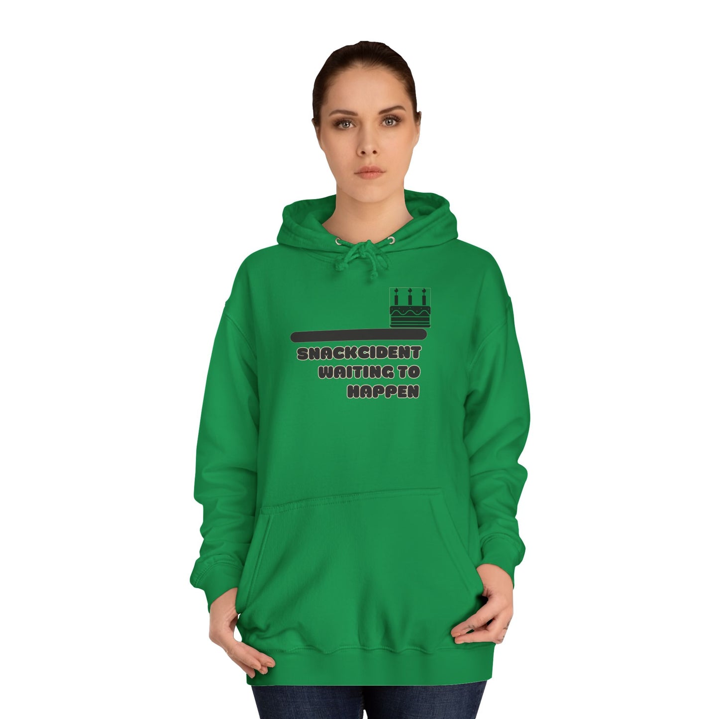 Unisex College Hoodie - Fun and Cozy Style for Students, Perfect for Campus Life, Gift for Graduates, Chill Days, Hoodie with Quirky Quote