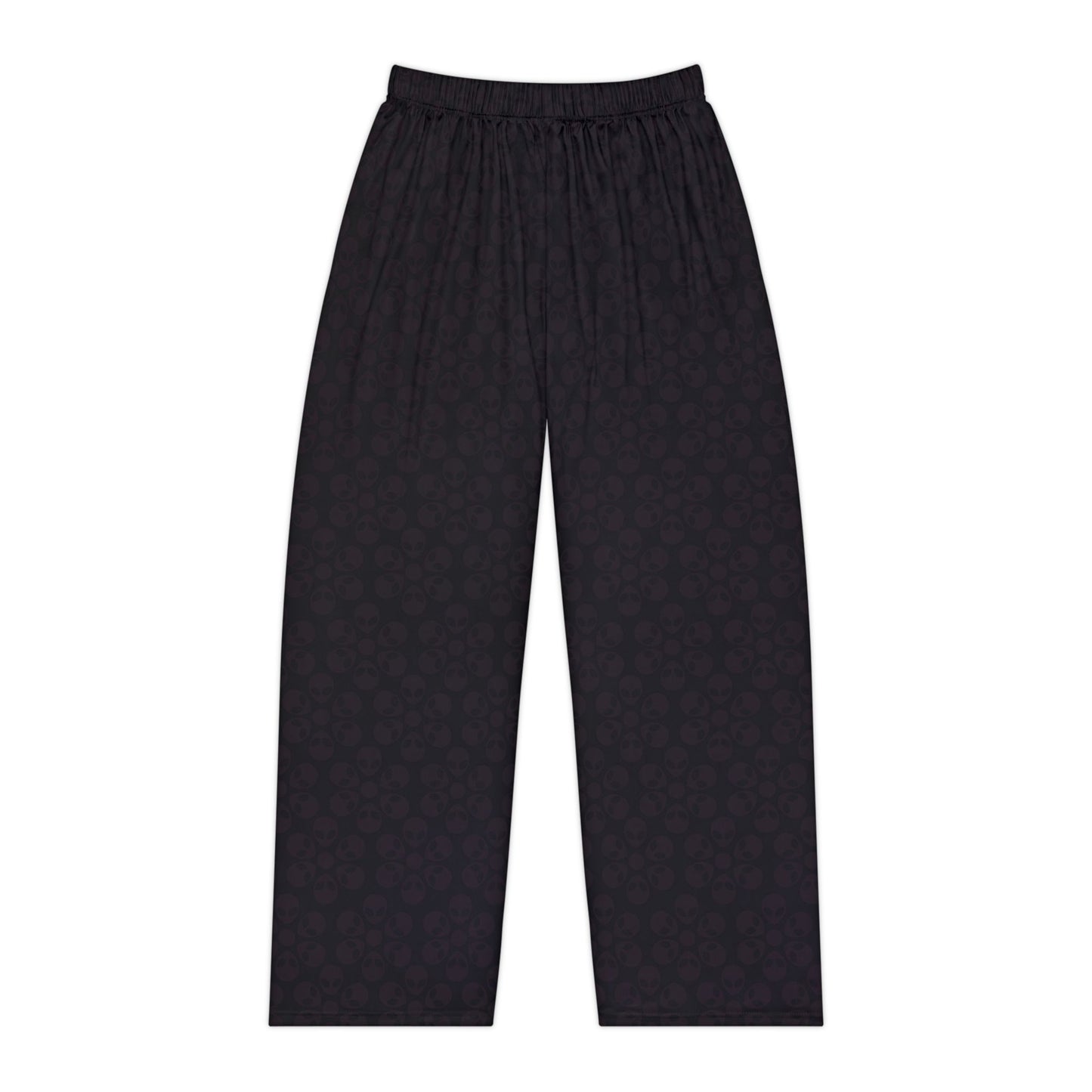 Cozy Floral Womens Pajama Pants Relaxed Loungewear Soft Sleepwear Perfect for Cozy Nights Gift for Her Comfortable Staying In Alien Flowers Grey