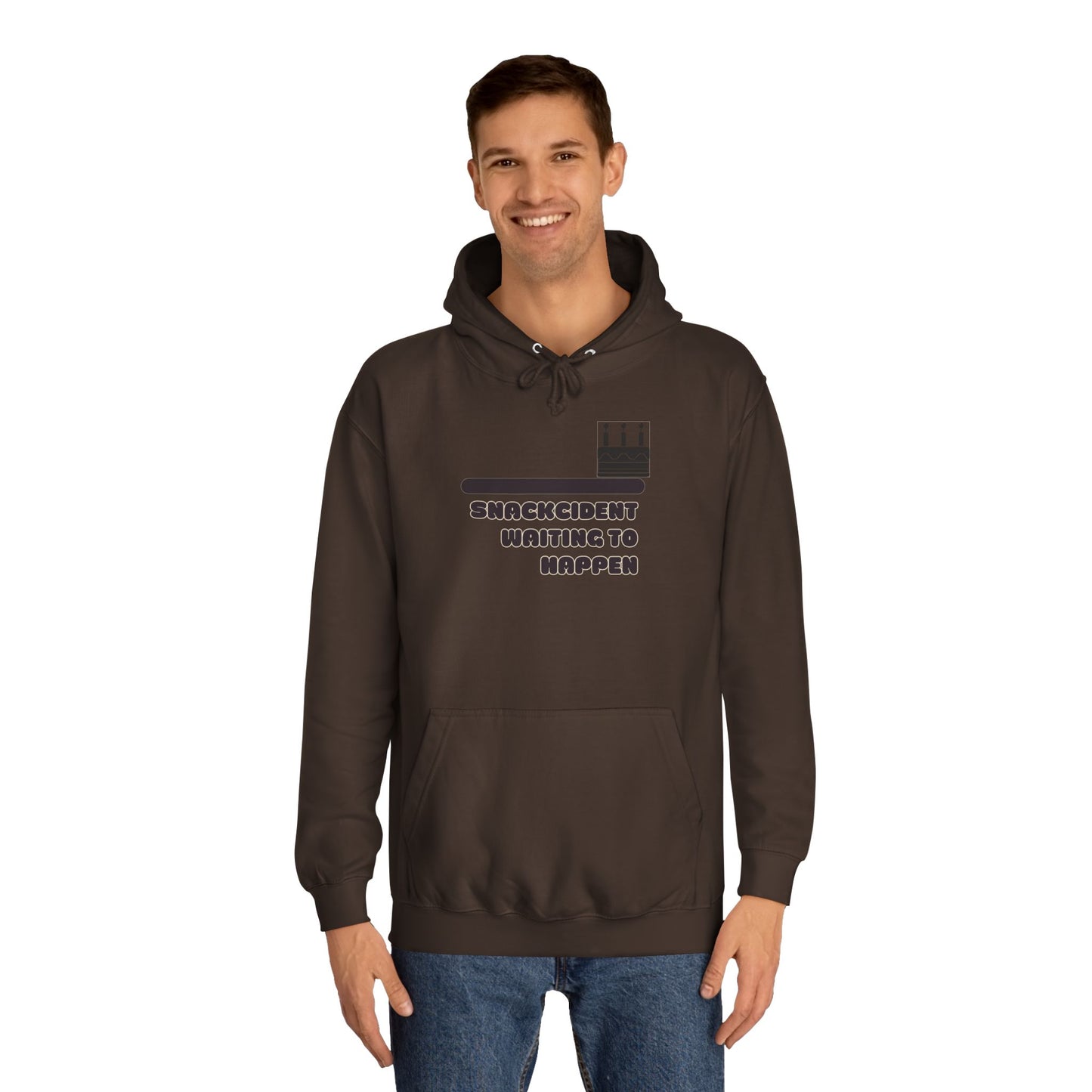 Unisex College Hoodie - Fun and Cozy Style for Students, Perfect for Campus Life, Gift for Graduates, Chill Days, Hoodie with Quirky Quote