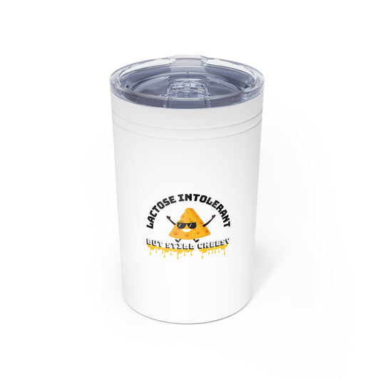 Funny Lactose Intolerant Tumbler, Humorous Travel Mug, Gift for Cheese Lovers, Insulated Cup for Dairy-Free Friends