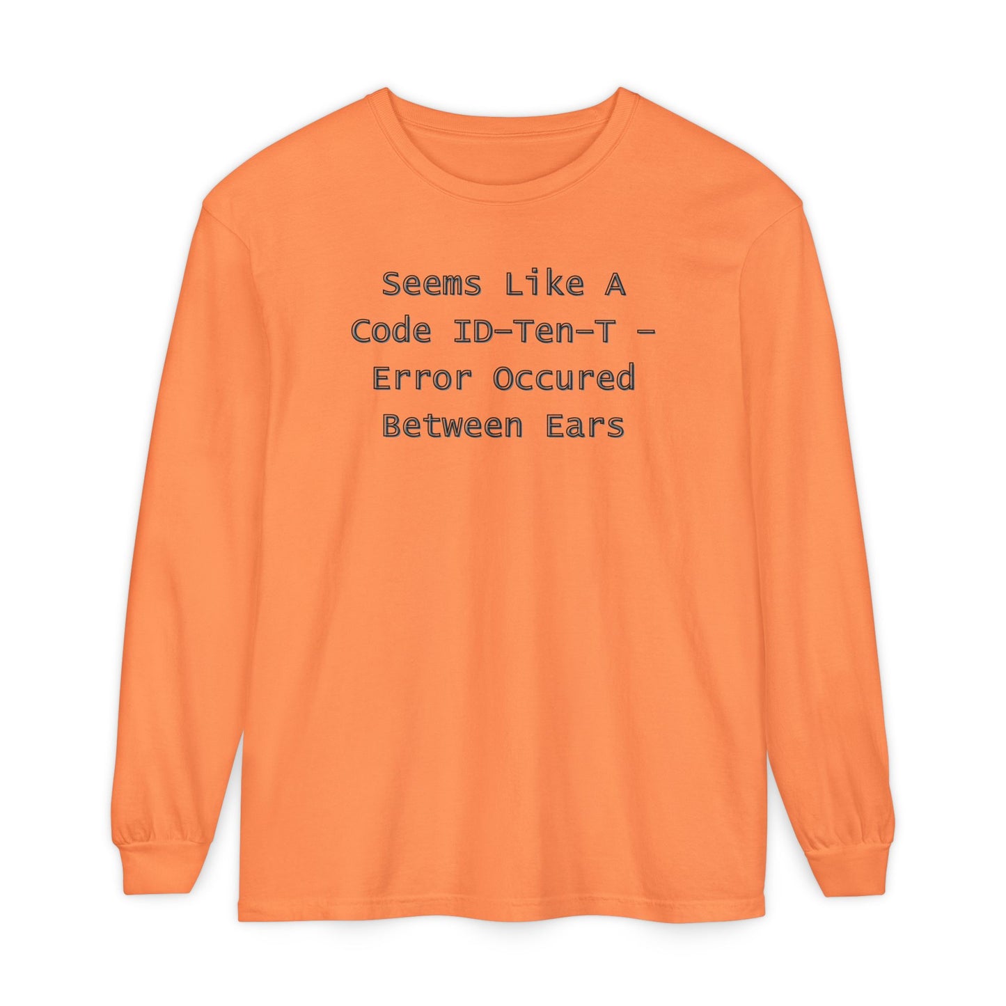 Unisex Garment-dyed Long Sleeve T-Shirt