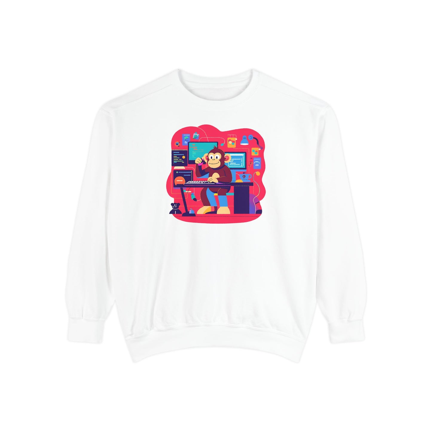 Unisex Garment-Dyed Sweatshirt