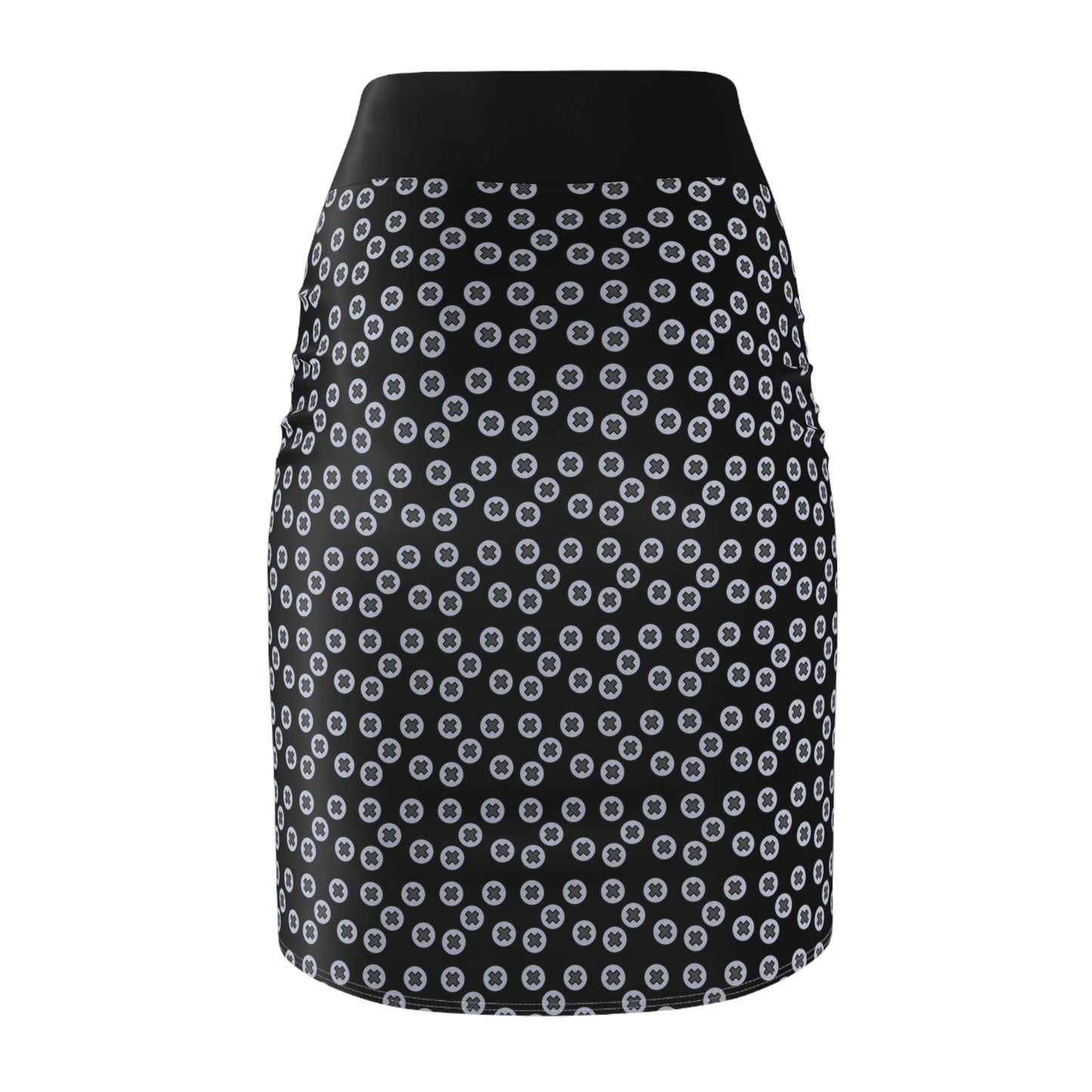 Chic Women's Pencil Skirt, Elegant Office Wear, Stylish High-Quality Skirt, Versatile Work Attire, Perfect for Events - Black
