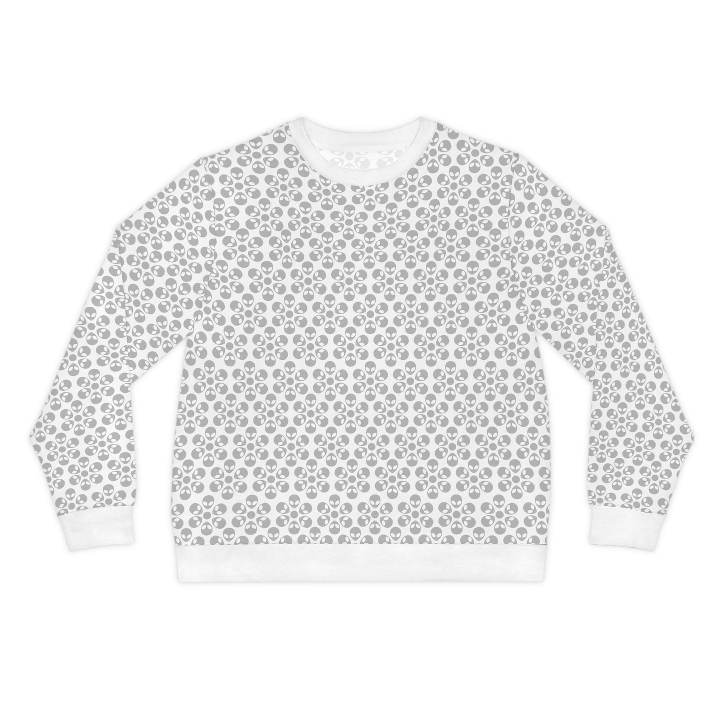 Lightweight Sweatshirt Alien Flowers Light Pink