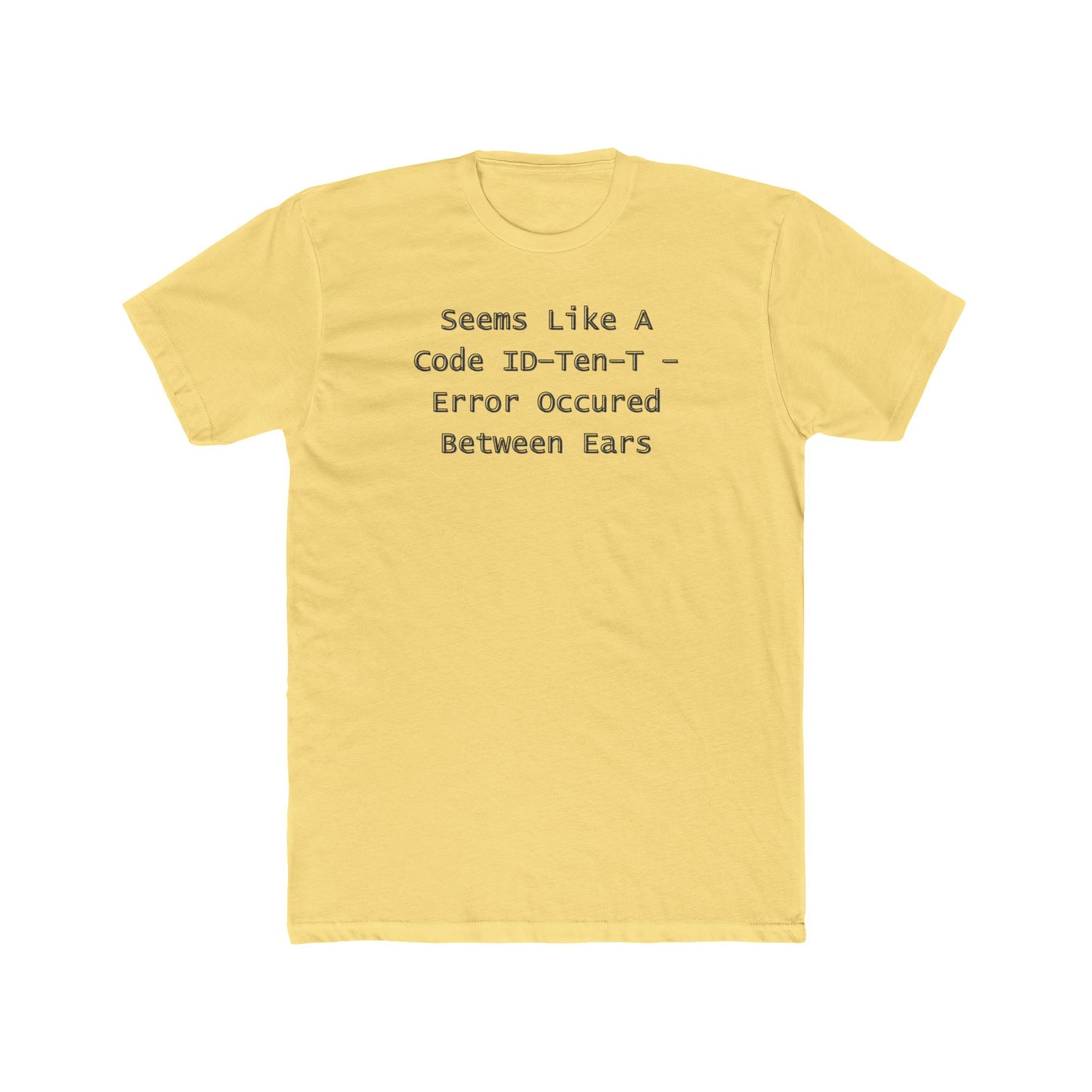 Unisex Cotton Crew Tee