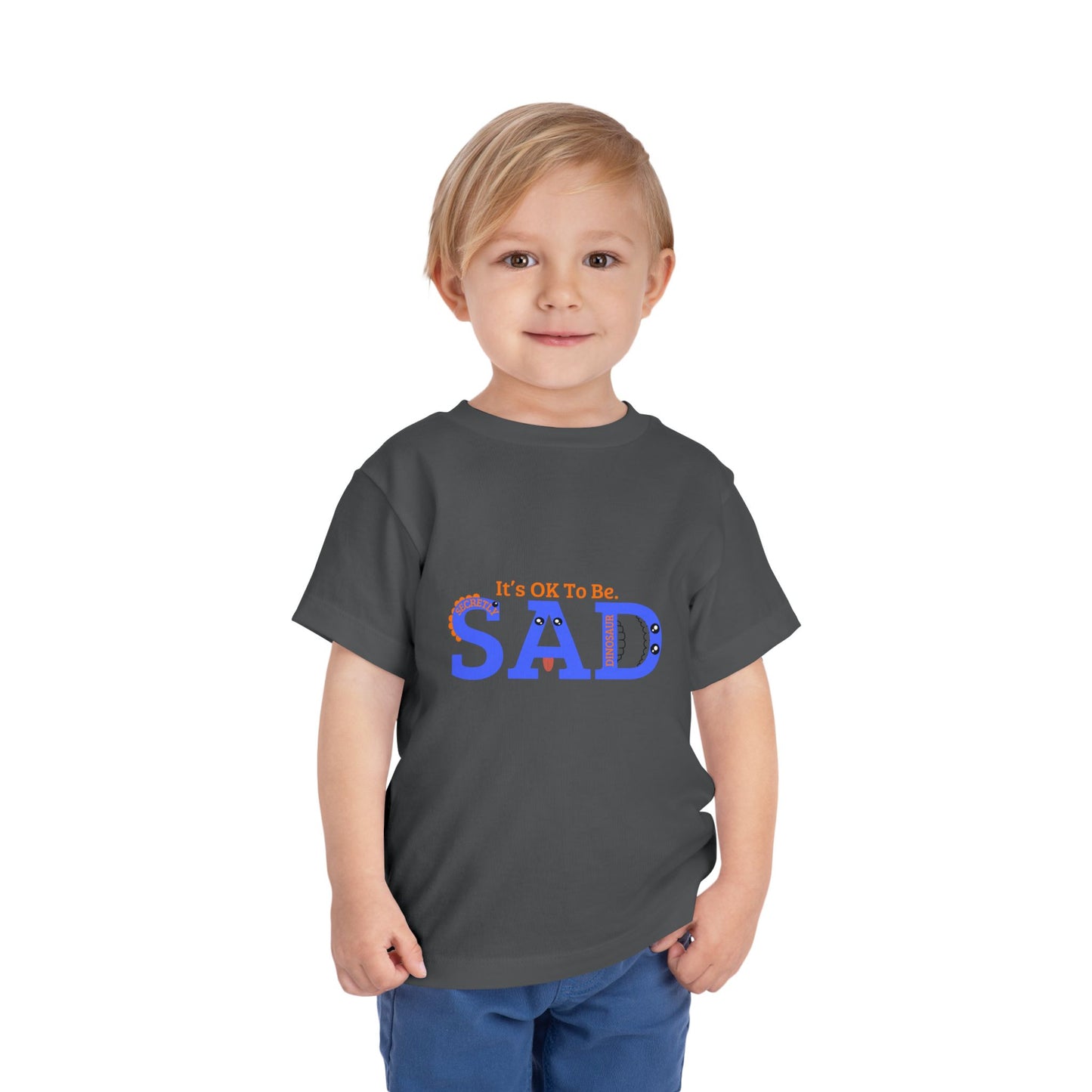 Emotional Support Toddler Tee - "It's OK To Be SAD"