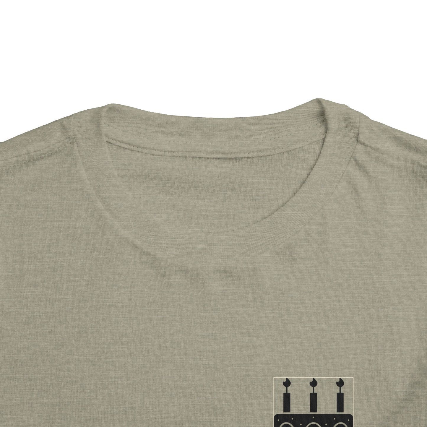 Toddler Birthday Tee - Shackcident Waiting to Happen, Cute Kids Shirt, Fun Party Outfit, Gift for Birthdays, Playful Toddler Apparel