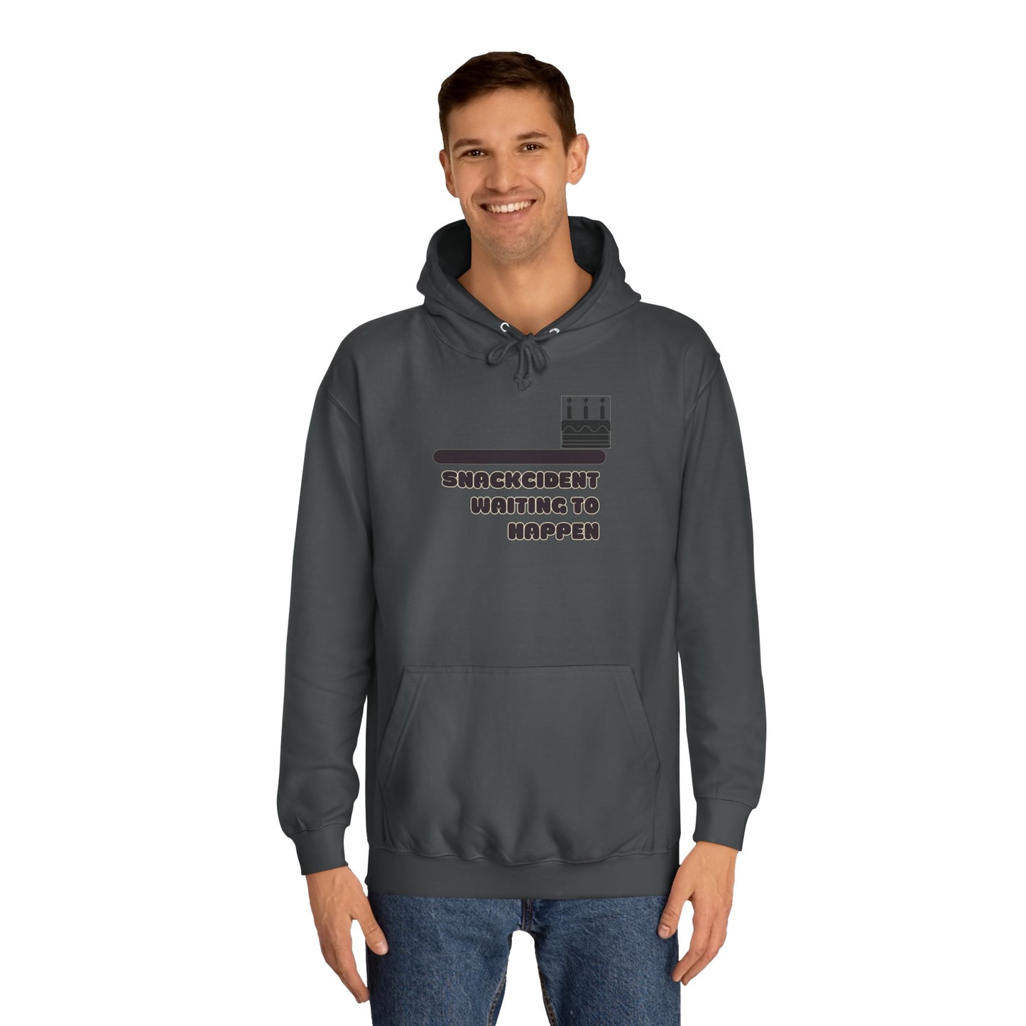 Unisex College Hoodie - Fun and Cozy Style for Students, Perfect for Campus Life, Gift for Graduates, Chill Days, Hoodie with Quirky Quote