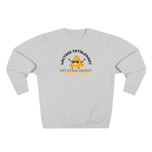 Lactose Intolerant Crewneck Sweatshirt, Humor Gift for Foodies, Cute Sweater for Dairy Lovers, Funny Apparel for Birthdays, Cozy Gift [...]