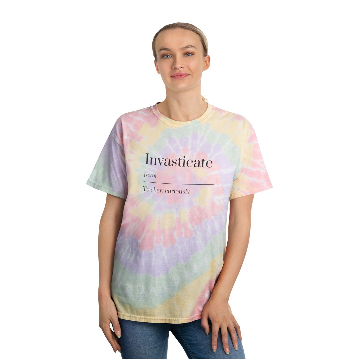 Spiral Tie-Dye Tee, Pastel Retro Shirt for Summer, Beachwear, Gifts for Friends, Festival Fashion, Casual Comfort