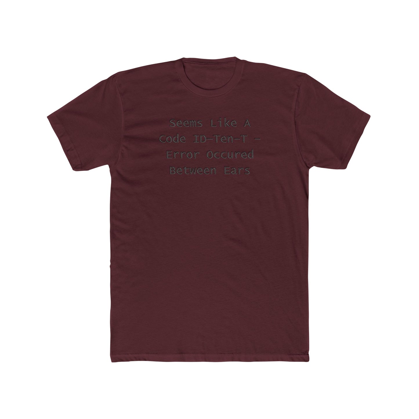 Unisex Cotton Crew Tee