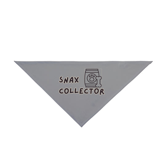 Snax Collector - Pet Bandana - Grey