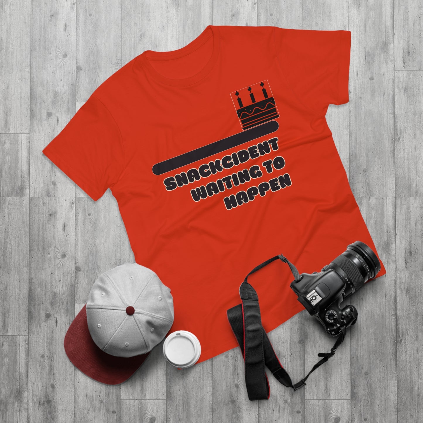 Snackcident Waiting To Happen - Men's T-shirt