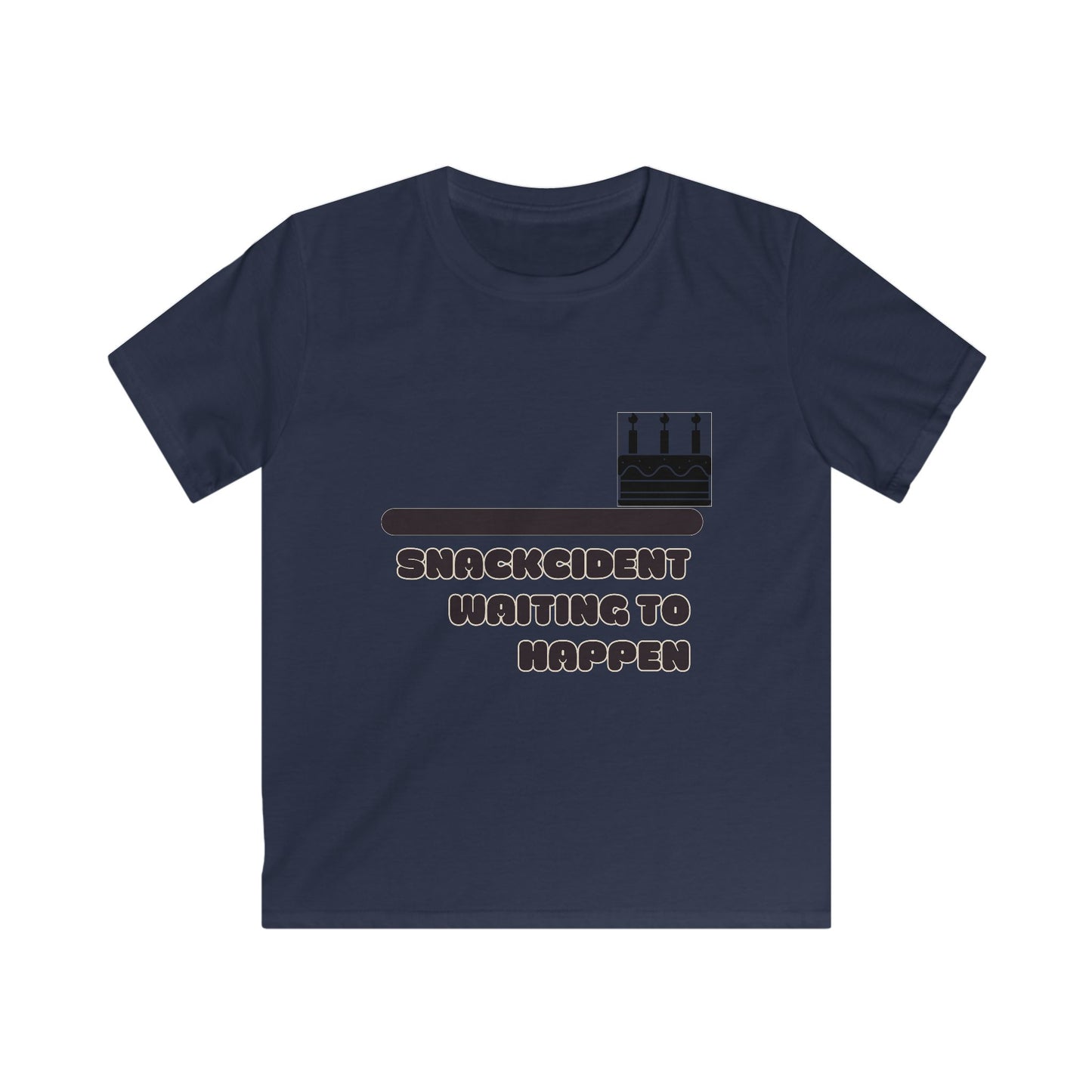 Kids T-Shirt: 'Shackcident Waiting to Happen', Fun Gift for Birthdays, Playdates, Casual Wear, Funny Tee for Youngsters