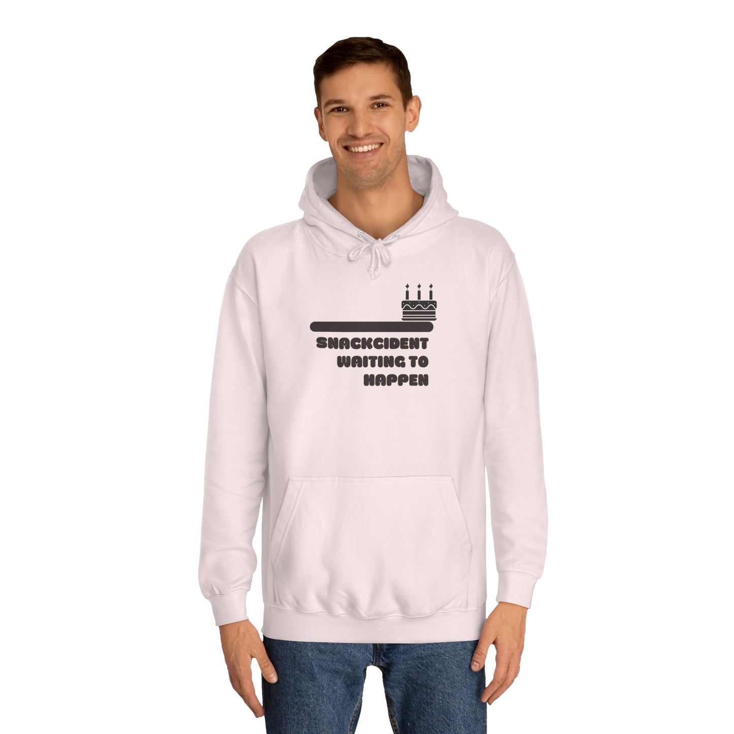 Unisex College Hoodie - Fun and Cozy Style for Students, Perfect for Campus Life, Gift for Graduates, Chill Days, Hoodie with Quirky Quote