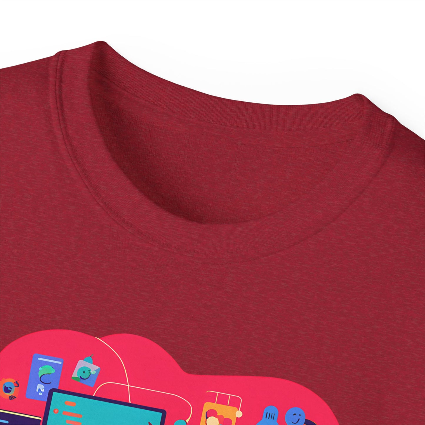 Playful Graphic Tee, Fun Casual Wear, Unique Gift for Gamers, Creative Illustration T-Shirt, Unisex Cotton Shirt, Birthday Present, [...]