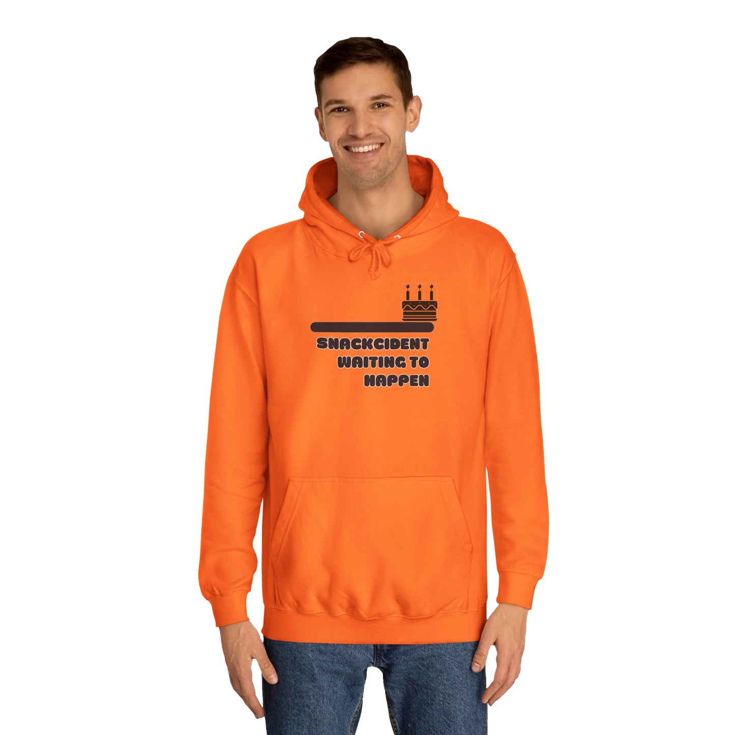 Unisex College Hoodie - Fun and Cozy Style for Students, Perfect for Campus Life, Gift for Graduates, Chill Days, Hoodie with Quirky Quote