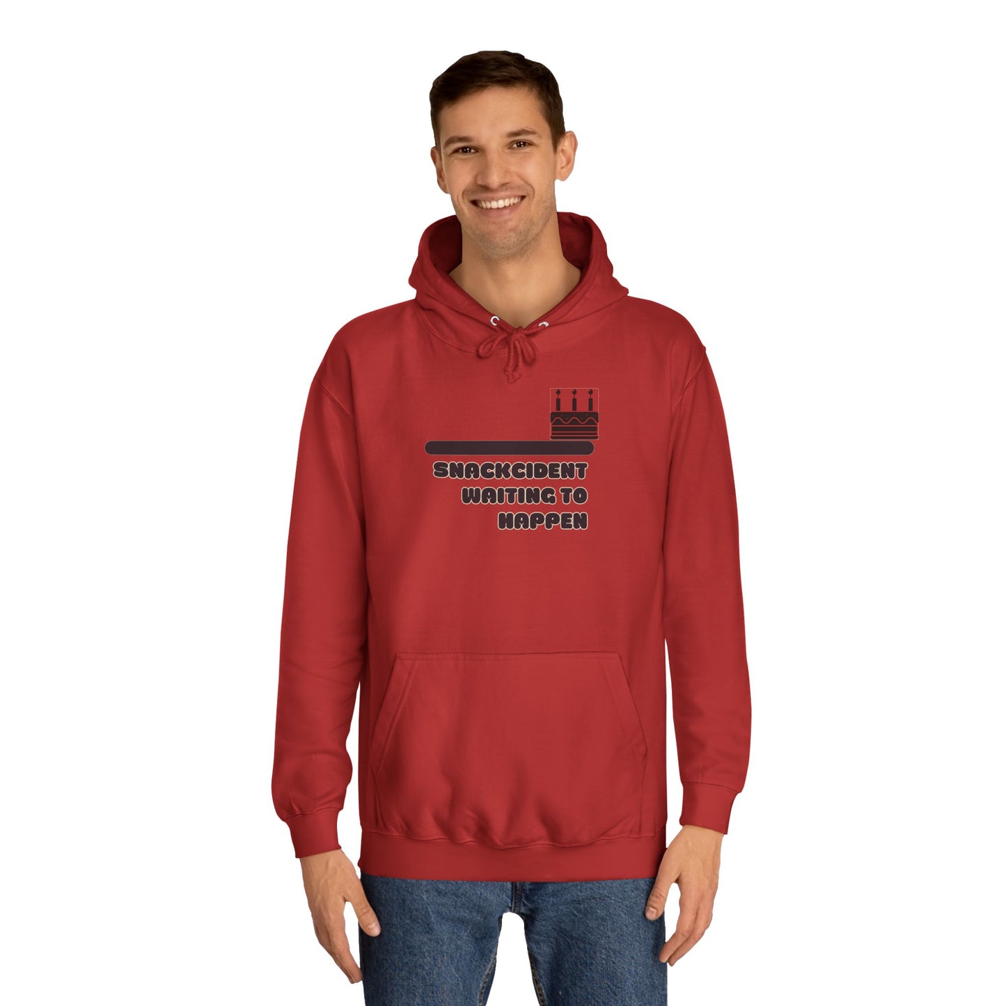Unisex College Hoodie - Fun and Cozy Style for Students, Perfect for Campus Life, Gift for Graduates, Chill Days, Hoodie with Quirky Quote