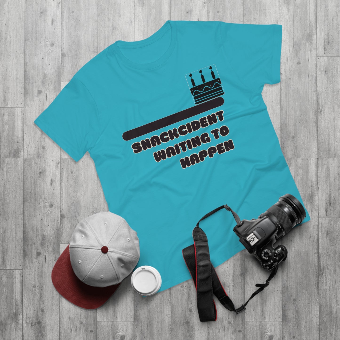 Snackcident Waiting To Happen - Men's T-shirt