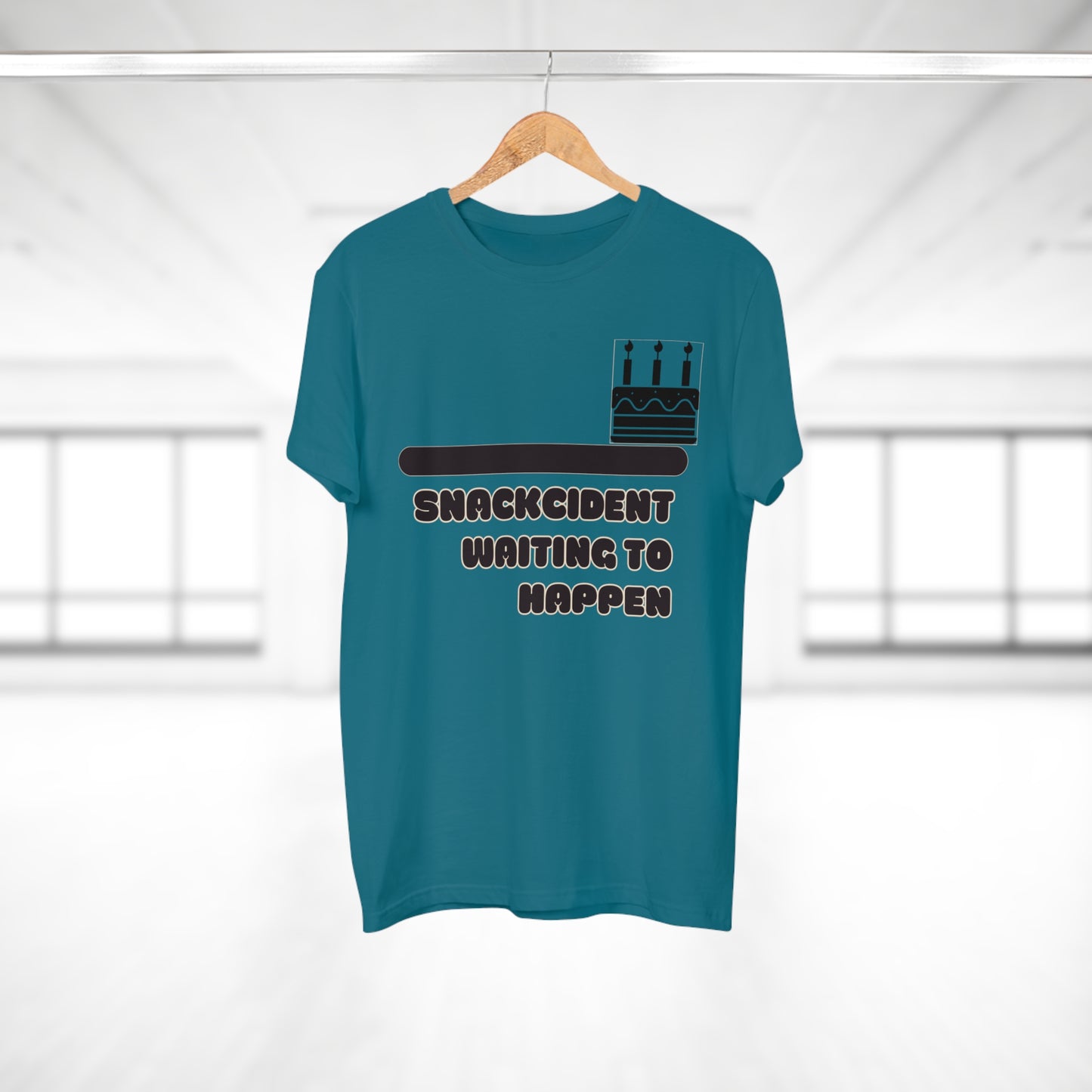 Snackcident Waiting To Happen - Men's T-shirt