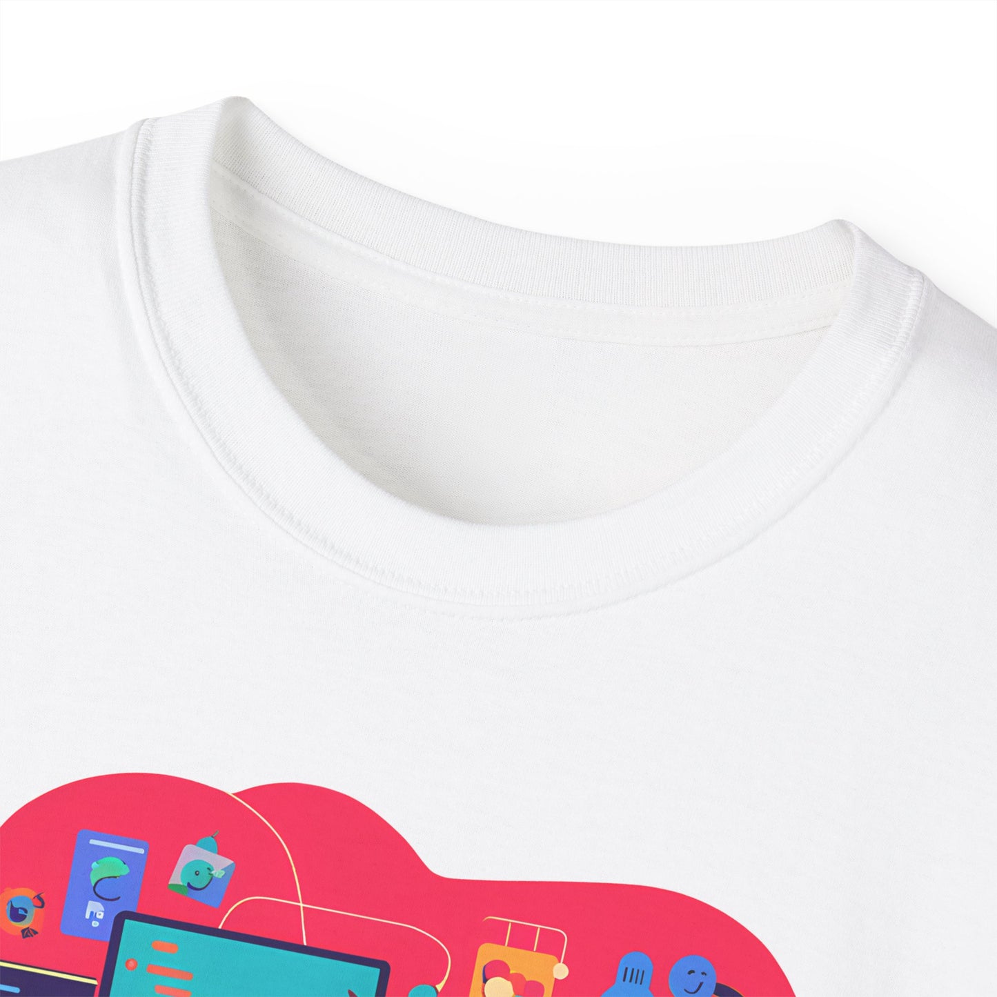 Playful Graphic Tee, Fun Casual Wear, Unique Gift for Gamers, Creative Illustration T-Shirt, Unisex Cotton Shirt, Birthday Present, [...]