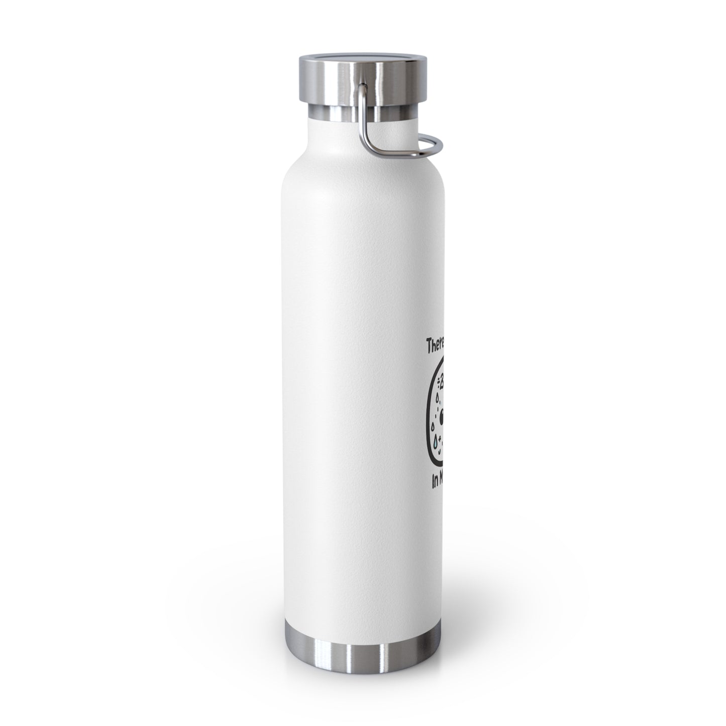 Funny Insulated Water Bottle - 'There's Madness In My Method' - 22oz