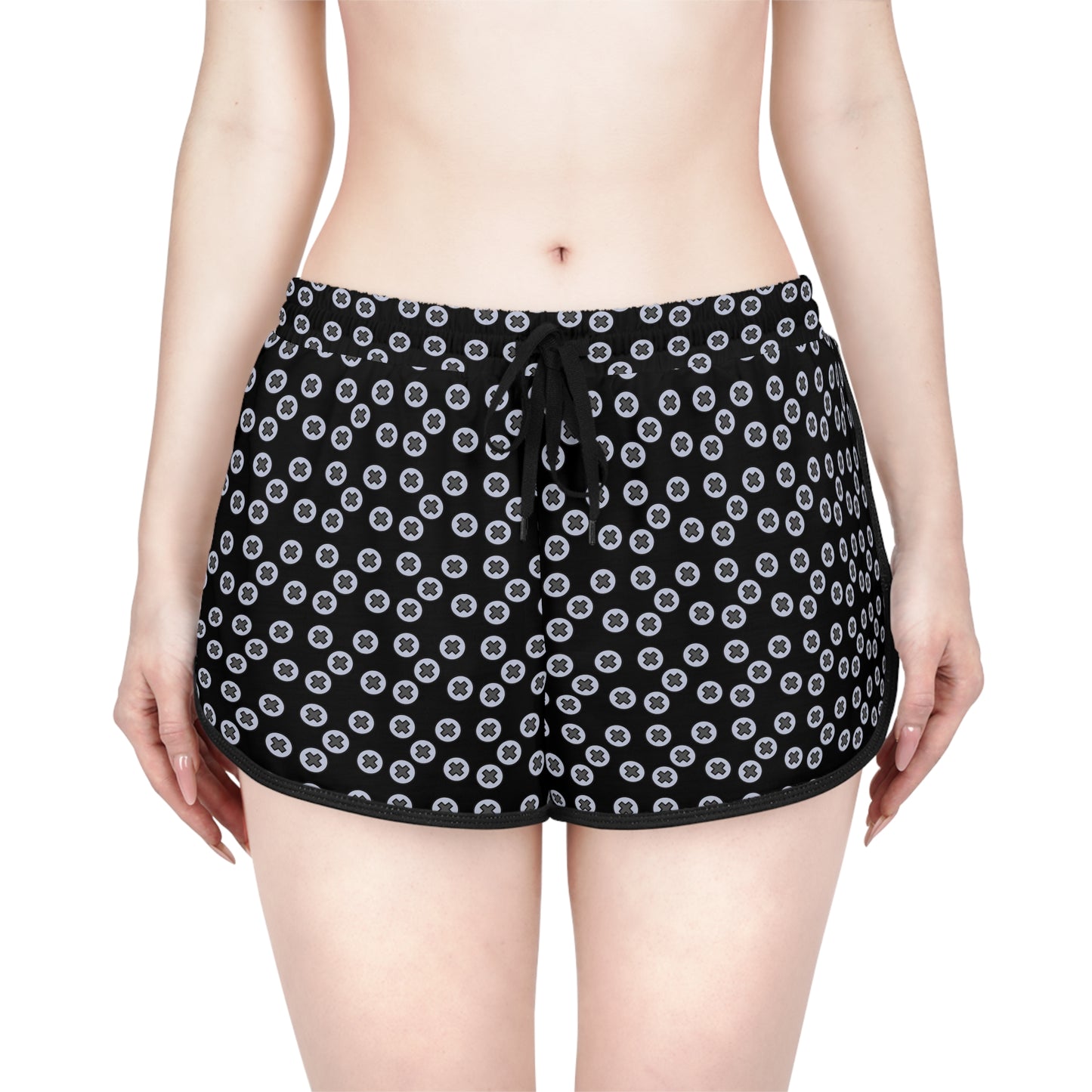 Chic Women's Relaxed Shorts | Cozy Lounge Wear, Beach Outfits, Casual Summer Style, Everyday Comfort, Perfect for Vacations - Black