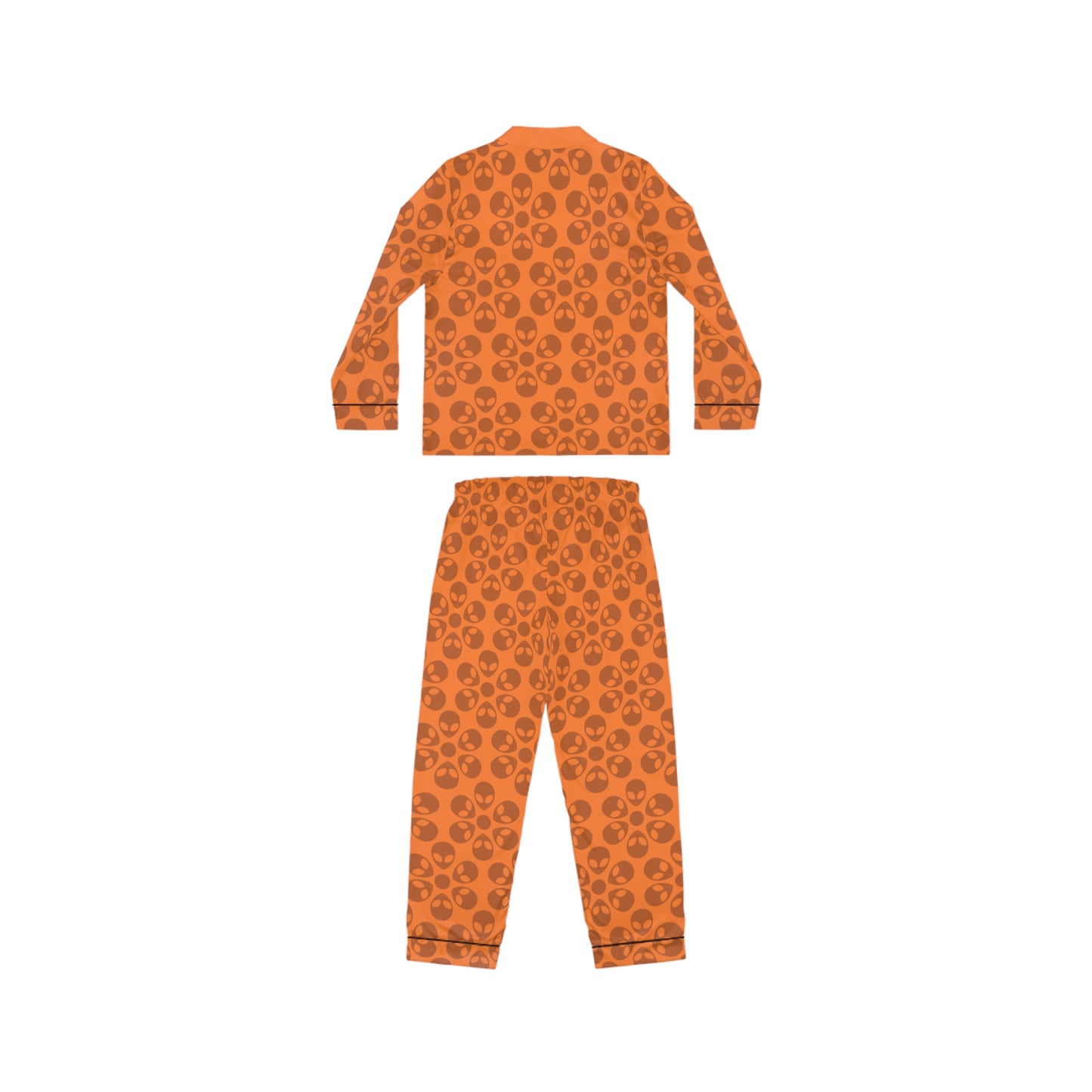 Womens Satin Pajamas  Alien Flowers Crusta