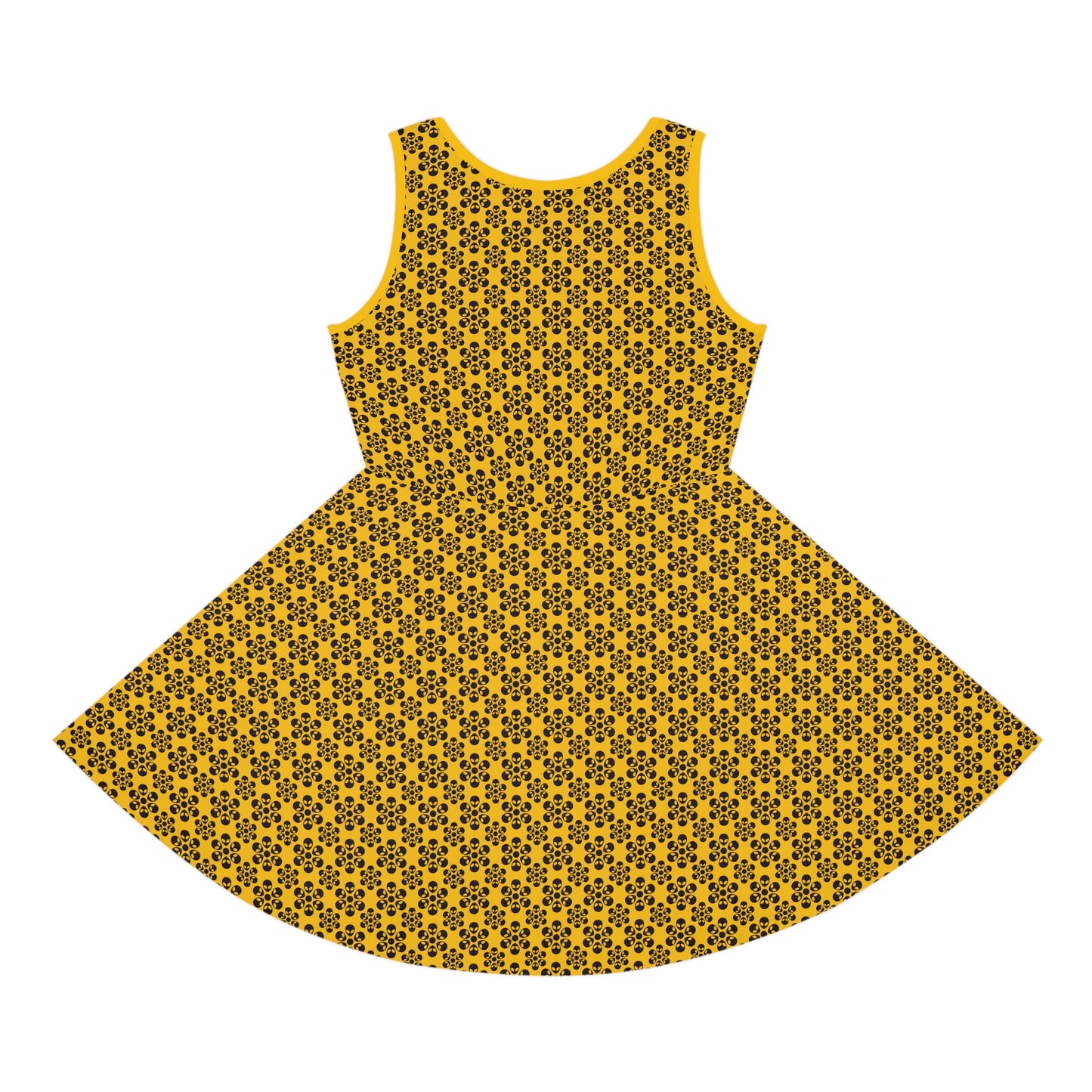 Girls Alien Sundress - Yellow