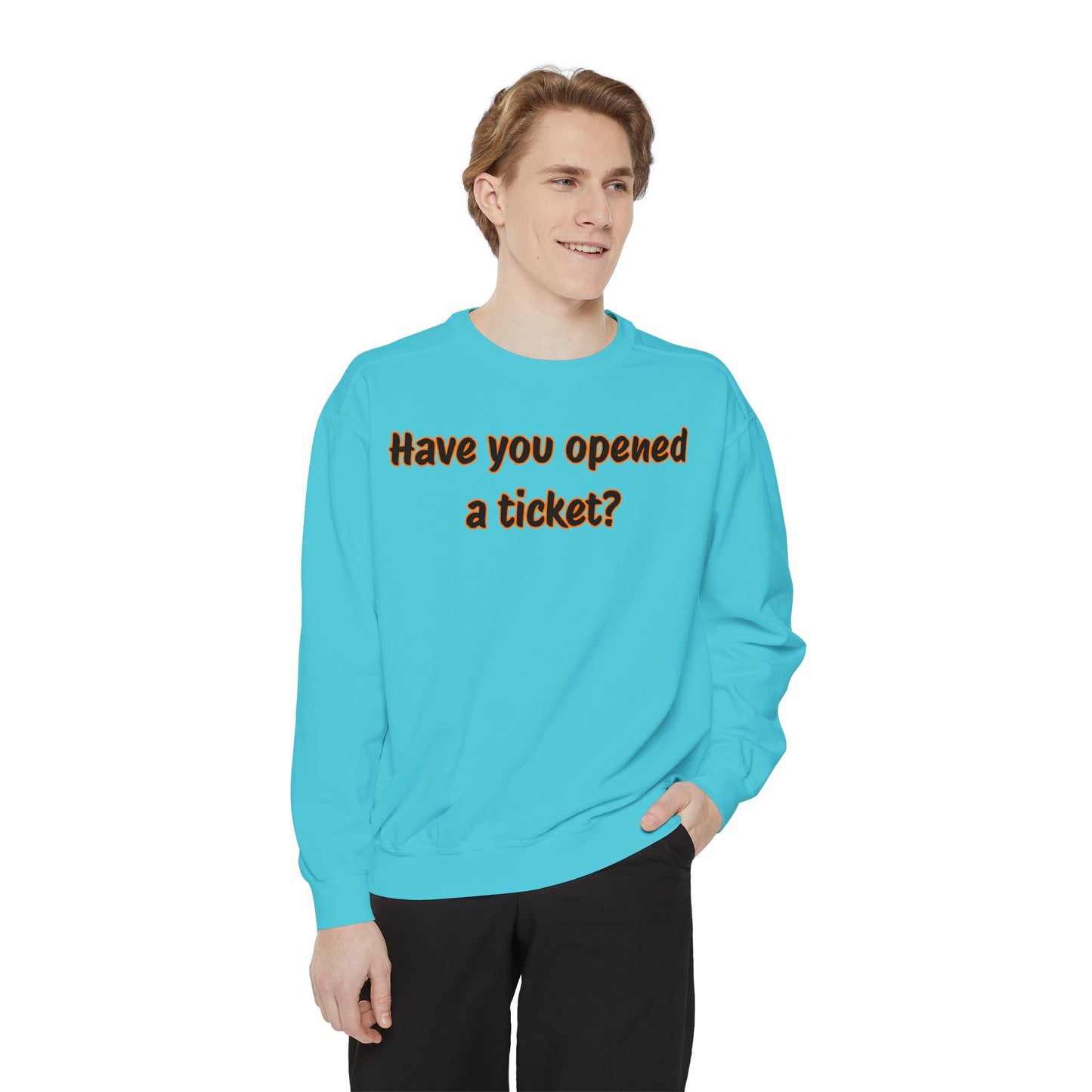Unisex Garment-Dyed Sweatshirt