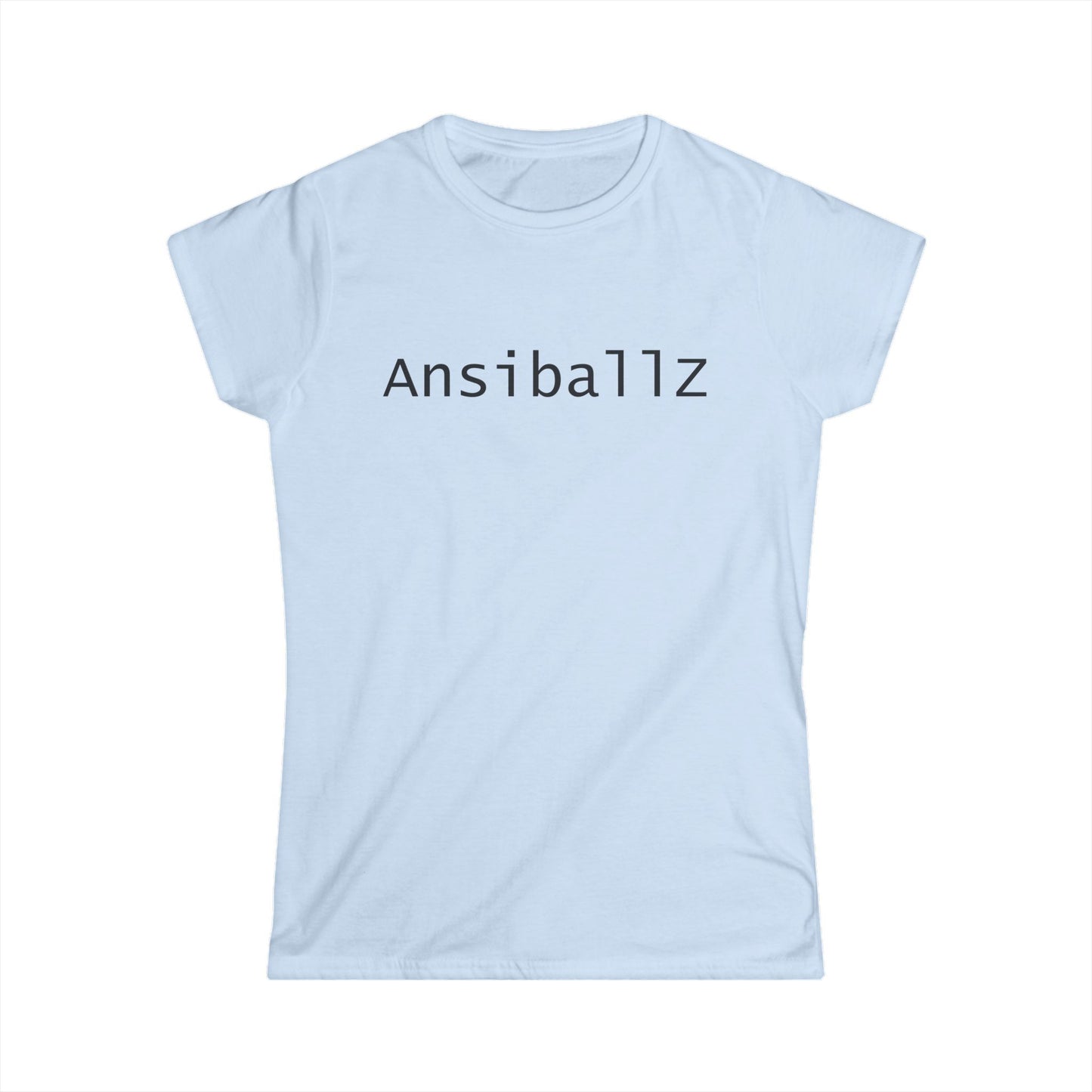 Chic Women's Softstyle Tee with 'Ansiballz' Print, Casual T-Shirt for Everyday Use, Unique Gift for Friends, Fun Quote Tee, Stylish [...]