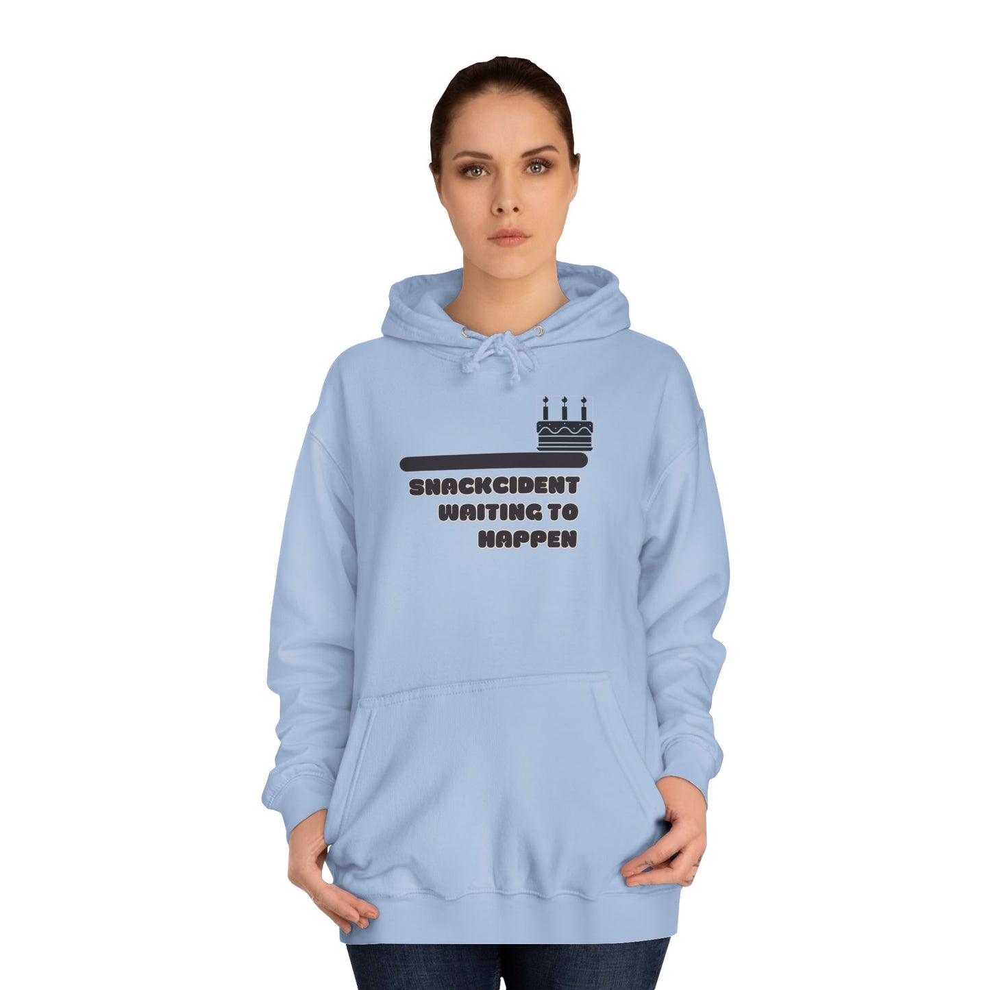 Unisex College Hoodie - Fun and Cozy Style for Students, Perfect for Campus Life, Gift for Graduates, Chill Days, Hoodie with Quirky Quote