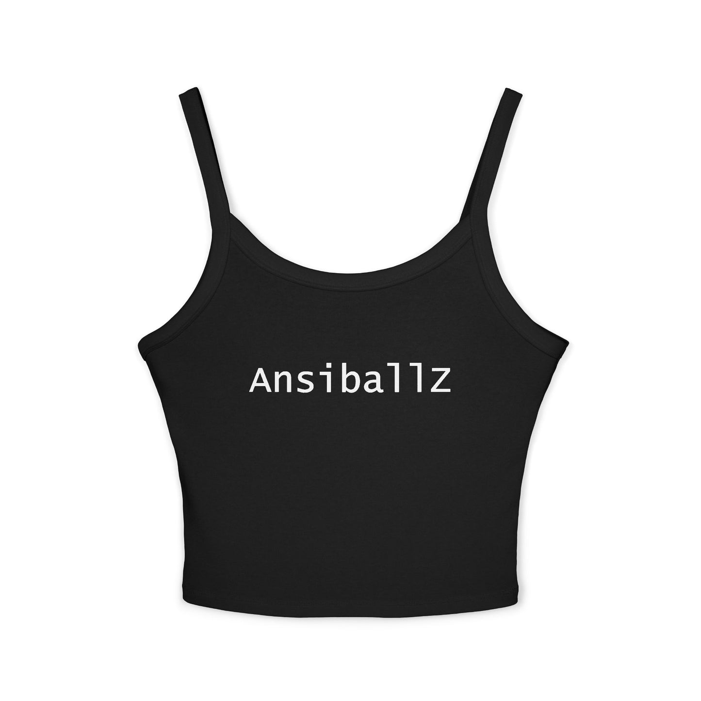 Trendy Women's Spaghetti Strap Tank Top with 'Ansiballz' Design | Ideal for Summer, Casual Wear, Gifts, Festivals, Lounging