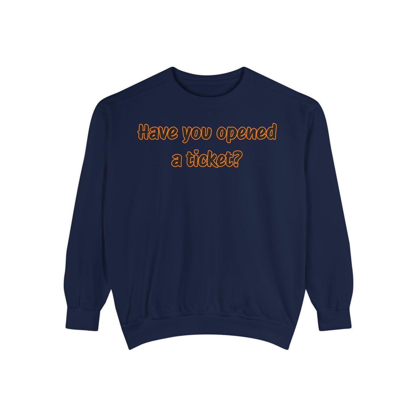 Unisex Garment-Dyed Sweatshirt