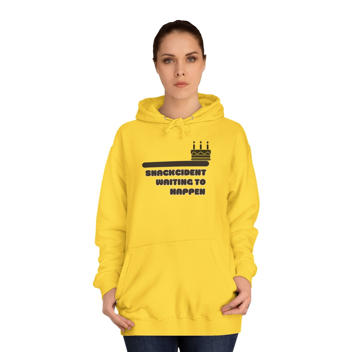 Unisex College Hoodie - Fun and Cozy Style for Students, Perfect for Campus Life, Gift for Graduates, Chill Days, Hoodie with Quirky Quote