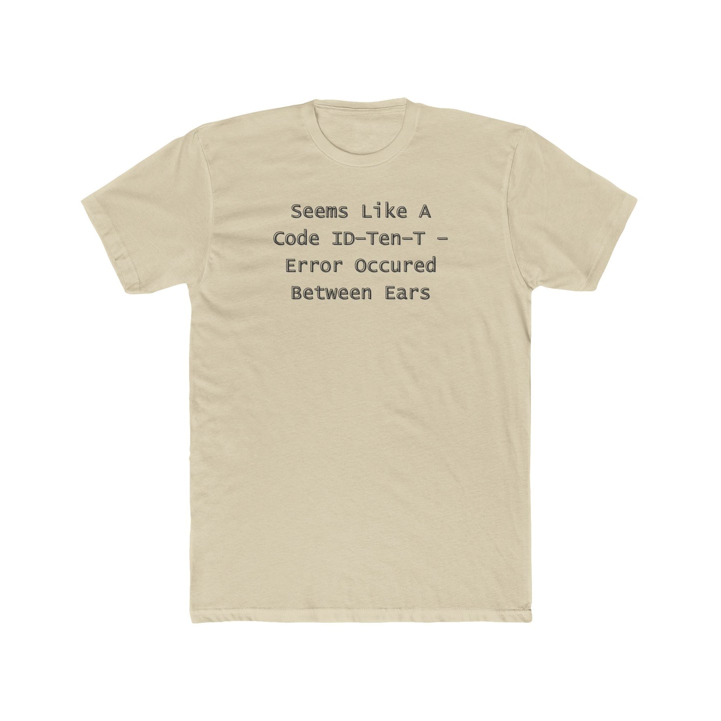 Unisex Cotton Crew Tee