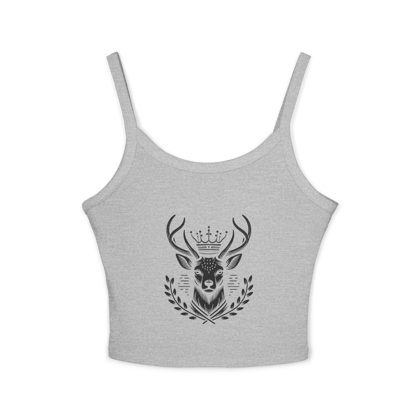 Royal Stag Women's Spaghetti Strap Tank Top - Stylish Summer Essential - Oh Deer Lord