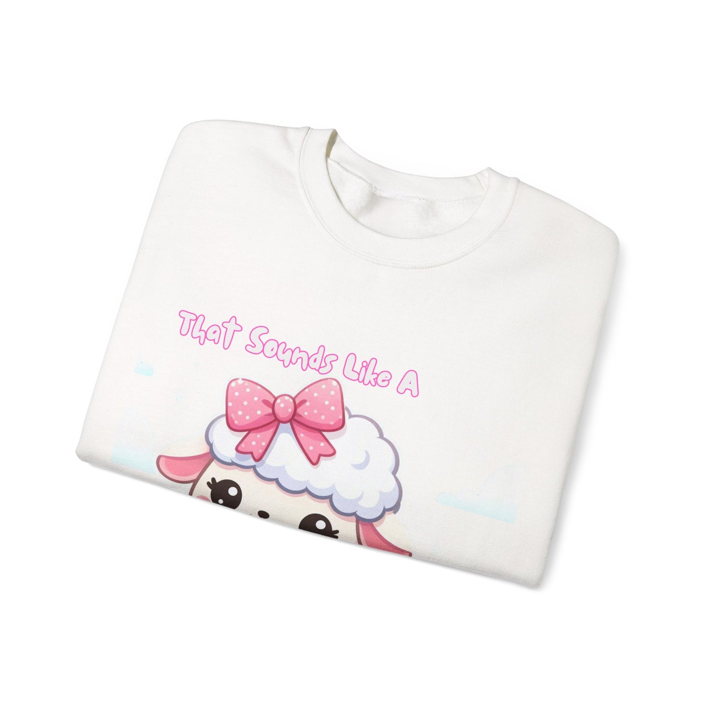 Ewe Problem - Unisex Heavy Blend™ Crewneck Sweatshirt