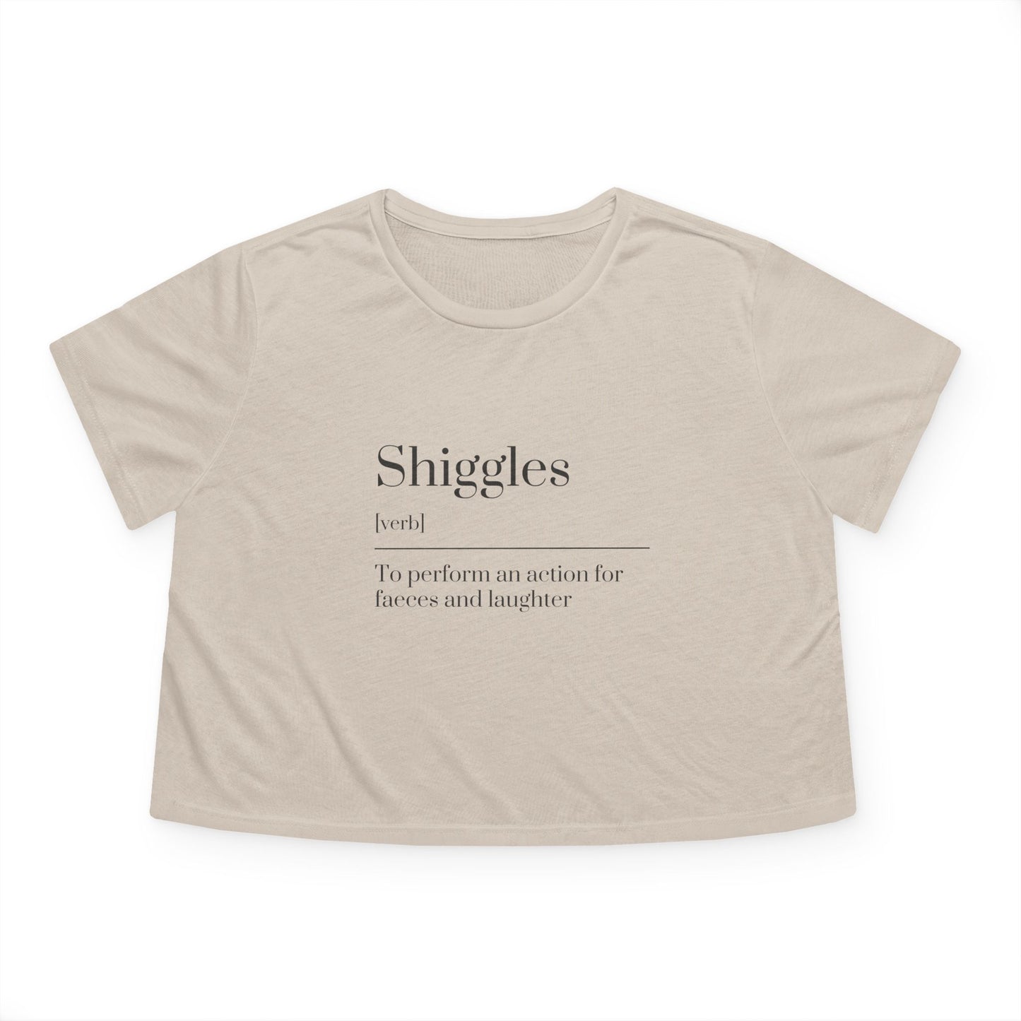 Women's Flowy Cropped Tee