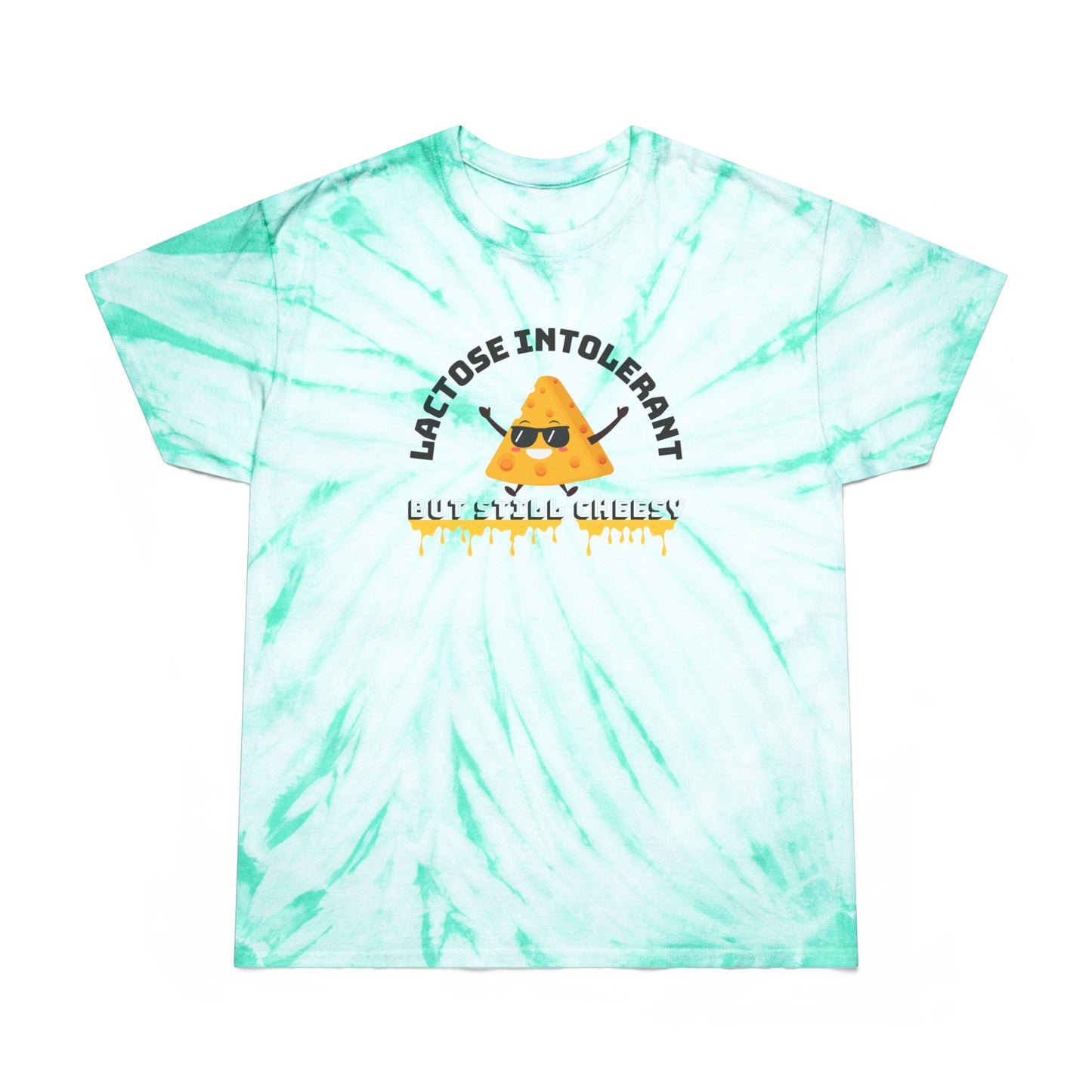 Lactose Intolerant Tie-Dye Tee, Fun and Vibrant Yellow T-Shirt for Food Lovers, Perfect Gift for Dairy-Free Friends, Summer Vibes, [...]