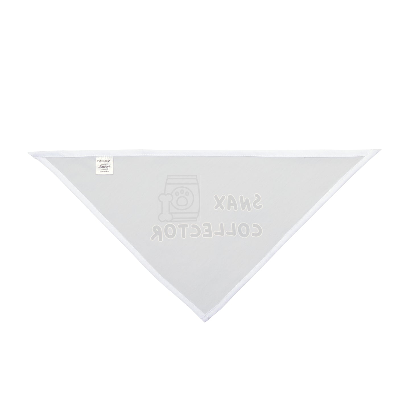 Snax Collector - Pet Bandana - Grey