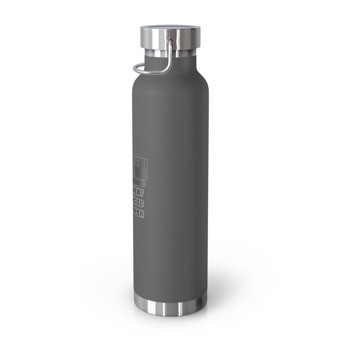 Humorous Insulated Water Bottle, 22oz Stainless Steel, Birthday Gift, Fitness Hydration, Travel Mug, Unique Party Favor