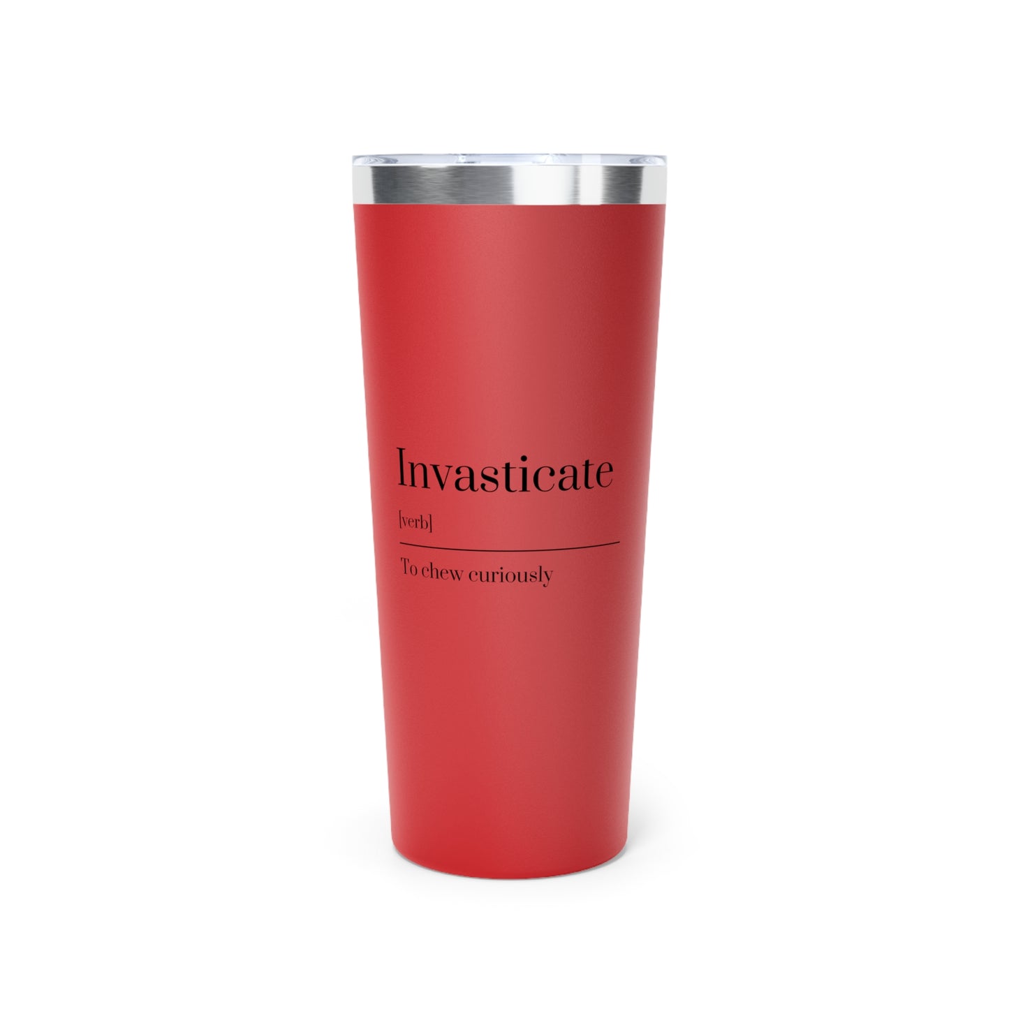 Curious Tumbler, 22oz – Insulated Travel Mug for Coffee Lovers, Personalized Gift for Friends, Office, Birthdays, Adventurous Sips