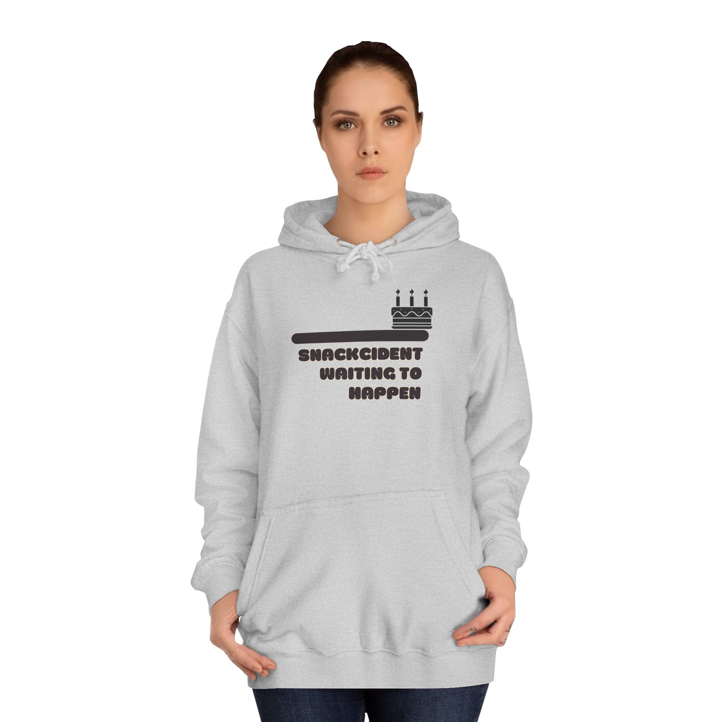 Unisex College Hoodie - Fun and Cozy Style for Students, Perfect for Campus Life, Gift for Graduates, Chill Days, Hoodie with Quirky Quote