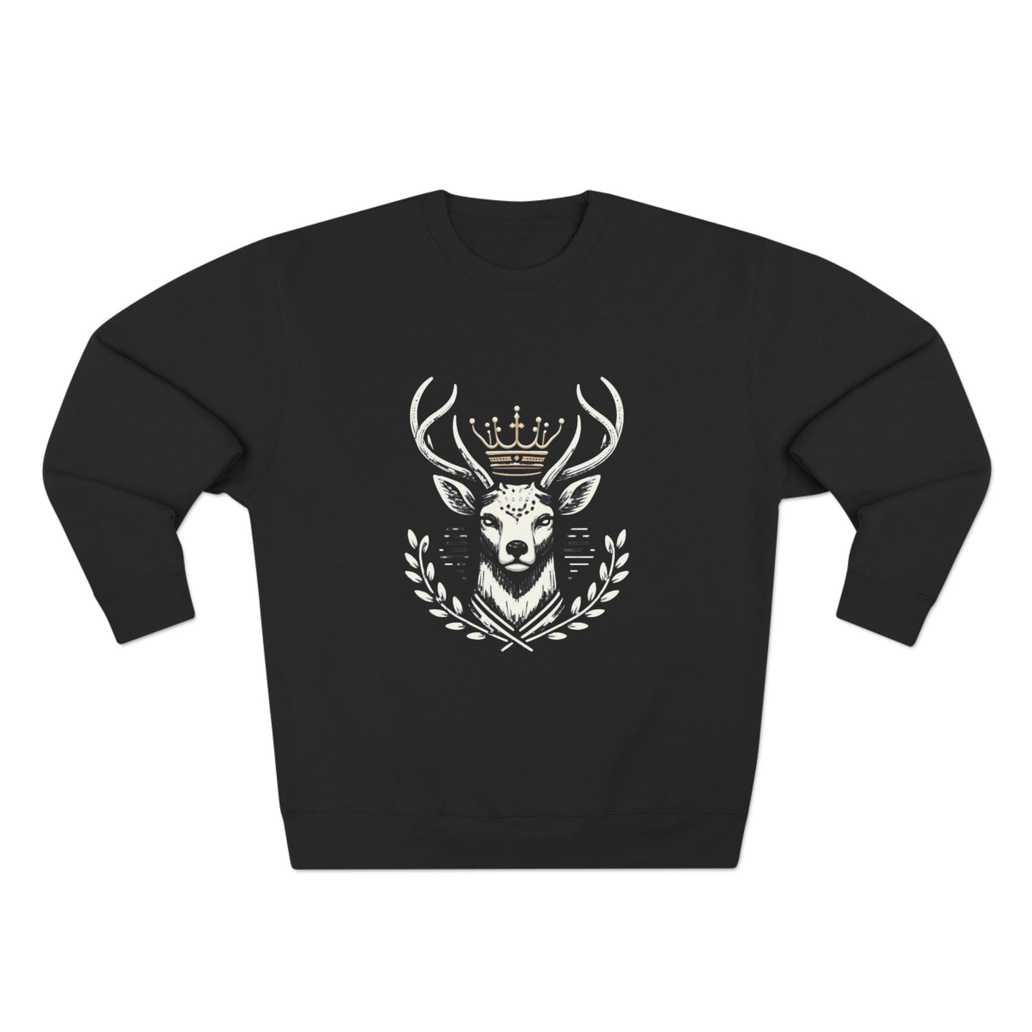 Majestic Deer Unisex Crewneck Sweatshirt – Cozy and Stylish for Nature Lovers - Oh Deer Lord