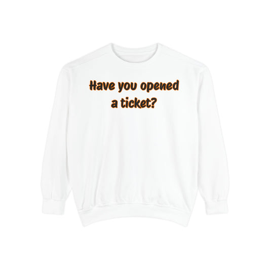 Unisex Garment-Dyed Sweatshirt