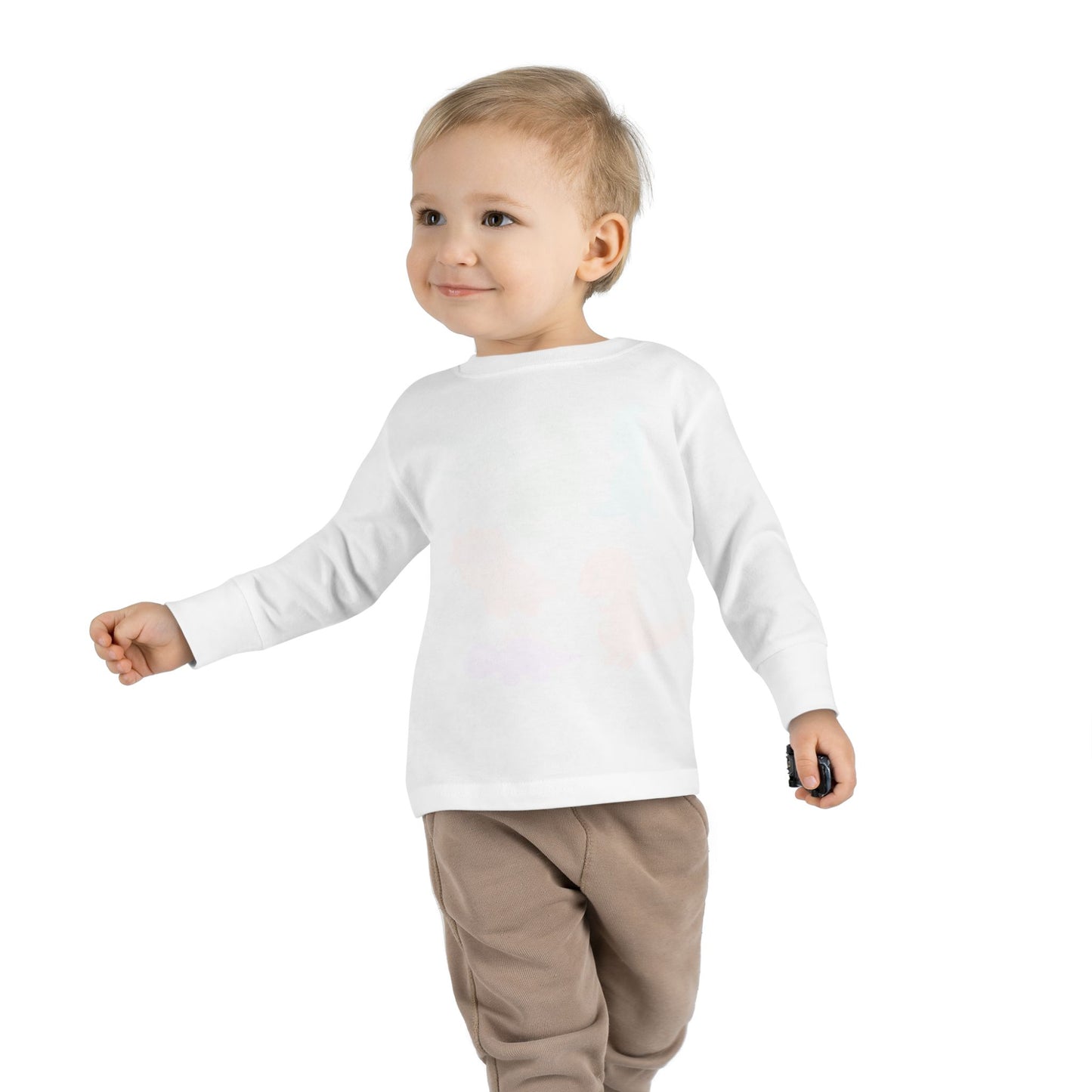 Toddler Long Sleeve Tee - Cozy and Cute Long Sleeve T-Shirt for Kids, Perfect for Playtime, Gift Ideas, Everyday Wear