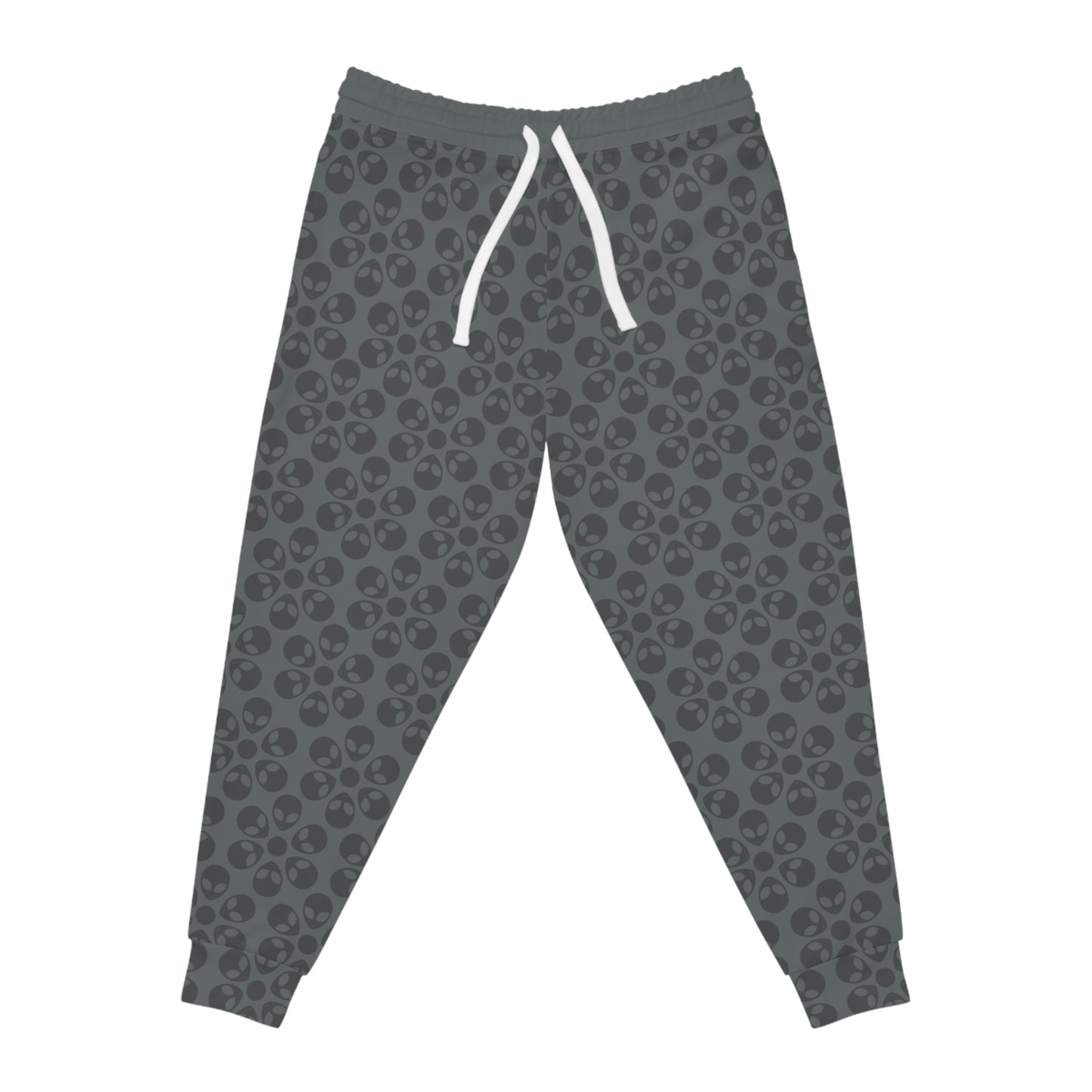 Stylish Floral Athletic Joggers Trendy Joggers Comfortable Workout Pants Casual Loungewear Gifts for Fitness Lovers Alien Flowers Dark Grey