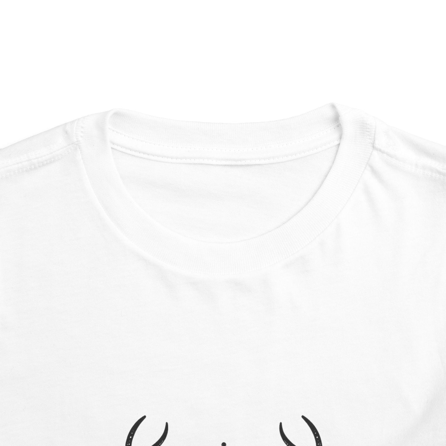Royal Deer Toddler Short Sleeve Tee - Cute Animal Graphic Tee for Kids - Oh Deer Lord